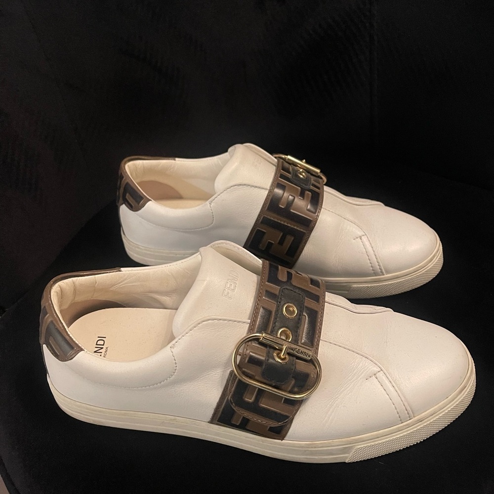 Fendi Monogram Band Sneakers *Size 40
